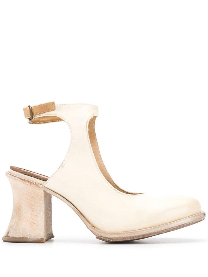 Cherevichkiotvichki Block Heel Pumps - Neutrals