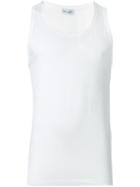 Dolce & Gabbana Underwear Round Neck Vest Top, Men's, Size: 7, White, Cotton/spandex/elastane