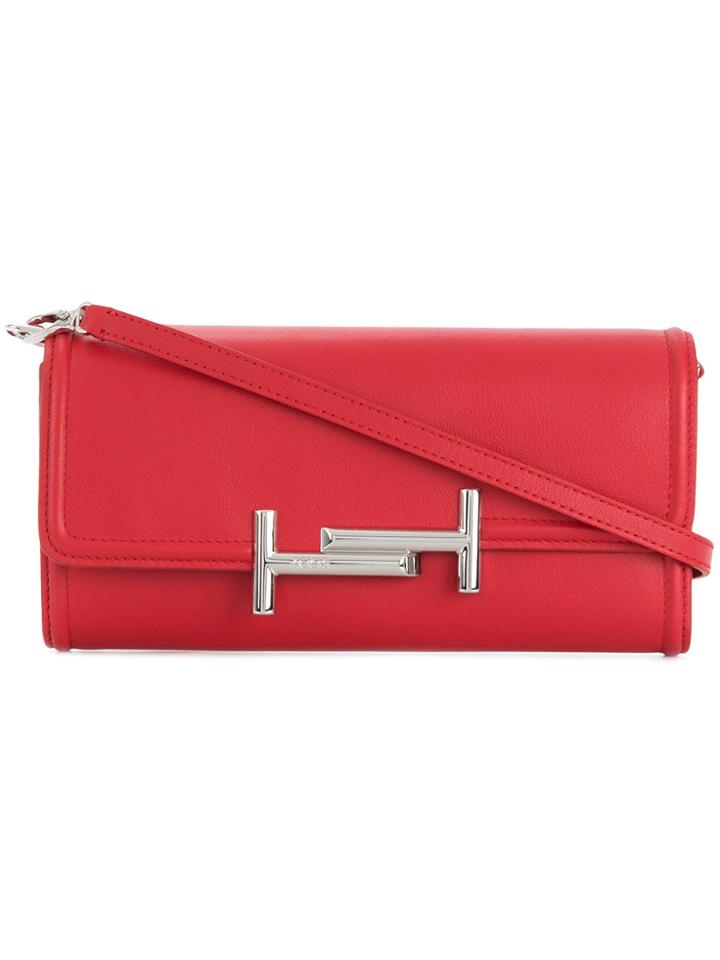 Tod's Double T Wallet-on-chain - Red