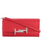 Tod's Double T Wallet-on-chain - Red