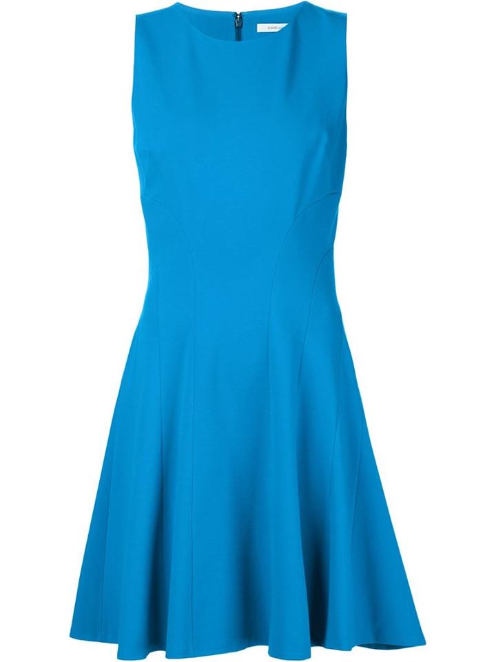 Diane Von Furstenberg Plain Skater Dress