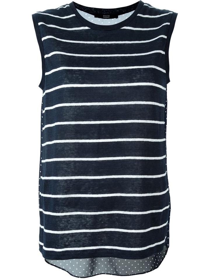 Steffen Schraut Contrast Tank Top