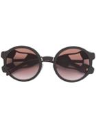 Prada Eyewear Round-frame Cinema Sunglasses - Brown