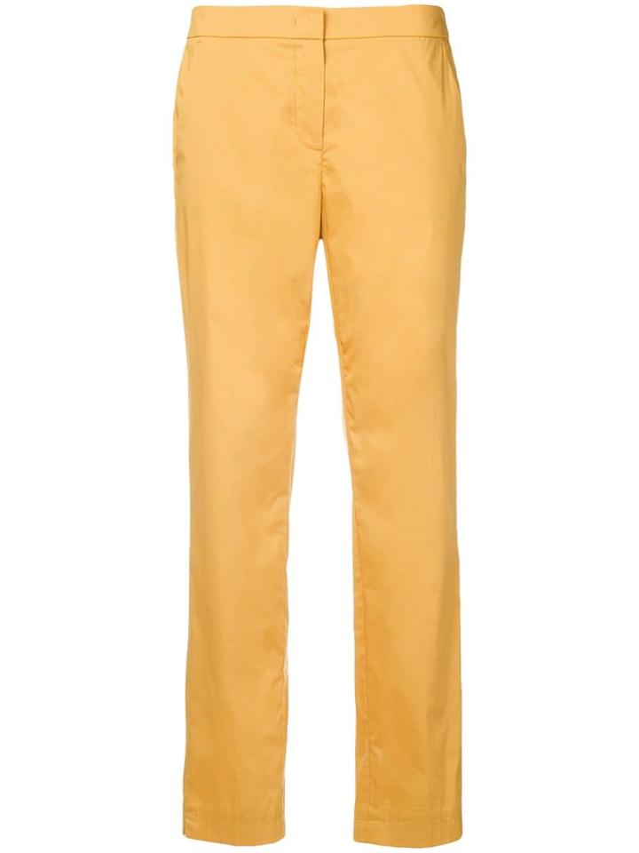 Luisa Cerano Straight-leg Trousers - Yellow