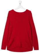 Bonpoint Fine Knit Sweater - Red