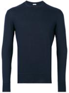 Tomas Maier - Ribbed Knitted Sweater - Men - Cashmere - Xl, Blue, Cashmere