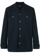 À La Garçonne Patch Pockets Shirt - Blue