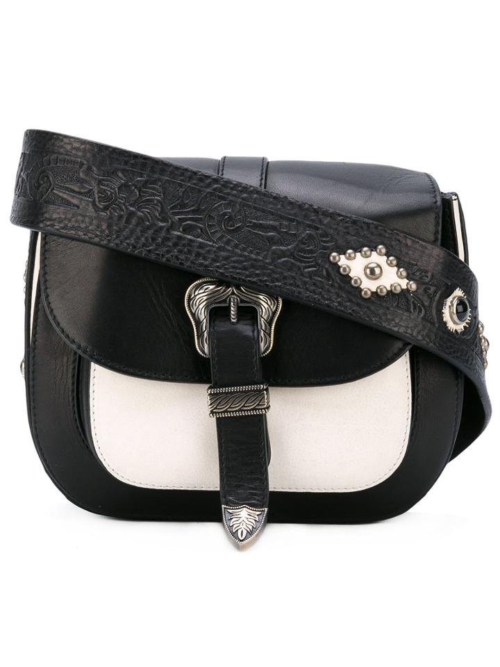 Htc Hollywood Trading Company - Rough Rock Mini Satchel - Women - Leather - One Size, Black, Leather