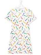 Stella Mccartney Kids Teen Jess Ice Cream Spoon Dress - Multicolour