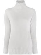 's Max Mara Roll Neck Sweater - White