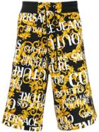 Versace Jeans Couture Barocco Print Shorts - Black