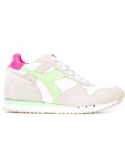 Diadora Heritage Sneakers, Women's, Size: 6.5, Green, Leather/cotton/rubber