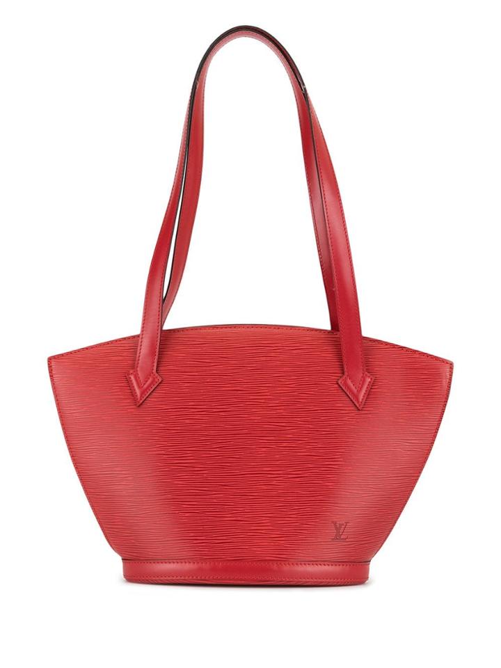 Louis Vuitton Pre-owned 1996 Saint Jacques Pignees Shoulder Bag - Red