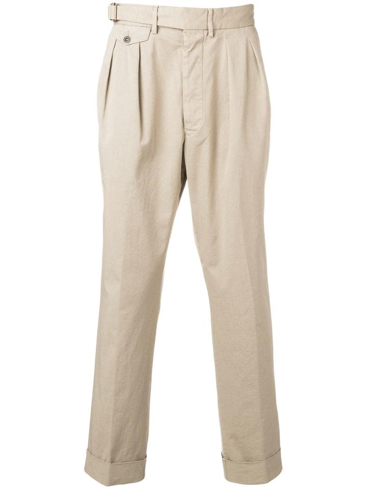 Lardini Sabbia Grey Trousersa - Neutrals