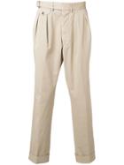 Lardini Sabbia Grey Trousersa - Neutrals