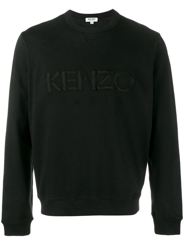 Kenzo Logo Sweatshirt, Men's, Size: Xl, Black, Cotton/spandex/elastane