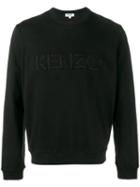 Kenzo Logo Sweatshirt, Men's, Size: Xl, Black, Cotton/spandex/elastane