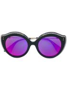 Gucci Eyewear Round Framed Sunglasses - Black