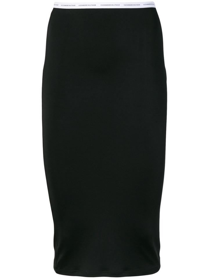 Alexandre Vauthier Pencil Skirt - Black