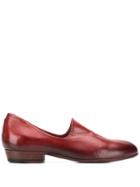 Pantanetti Round Toe Loafers - Red