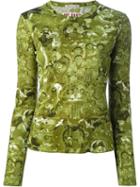 Jean Paul Gaultier Vintage Babies Print Top, Women's, Size: Medium, Green