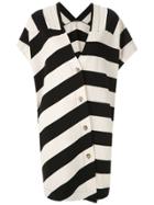 Osklen Classic Stripe Cool Dress - White