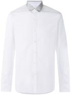Lanvin - Contrast Collar Tuxedo Shirt - Men - Cotton - 40, White, Cotton