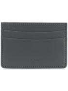A.p.c. Andre Card Holder - Grey