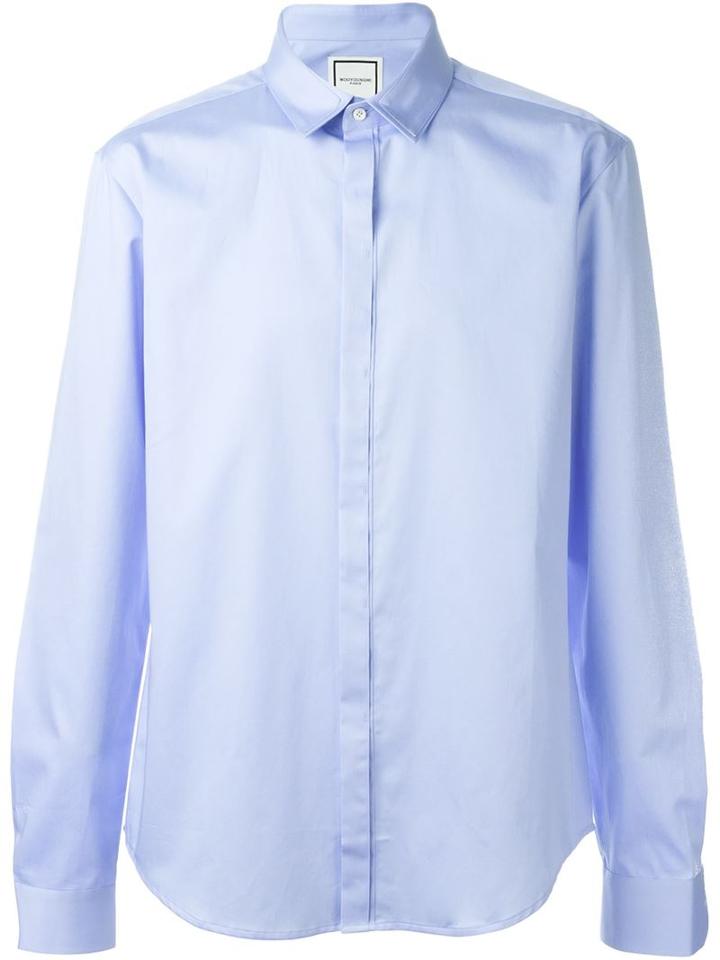 Wooyoungmi Concealed Button Fastening Shirt
