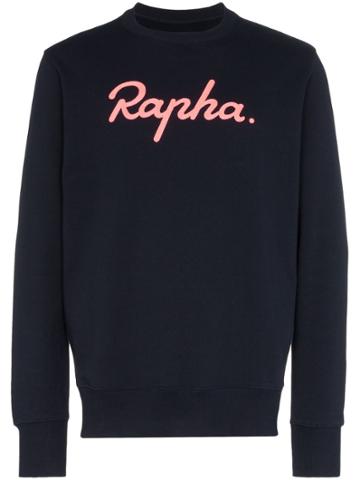 Rapha Logo Embroidered Sweatshirt - Blue