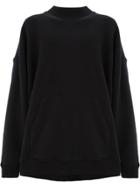 Y / Project Panelled Hooded Sweatshirt - Black