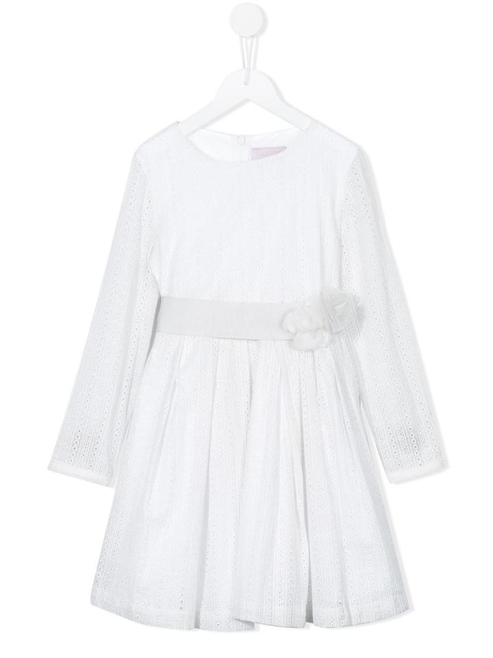 Lanvin Petite Embroidered Dress, Girl's, Size: 12 Yrs, White