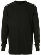 Rick Owens Long Sleeved Level Sweatshirt - Black