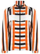 Reinaldo Lourenço Striped Jacket, Women's, Size: 38, Silk