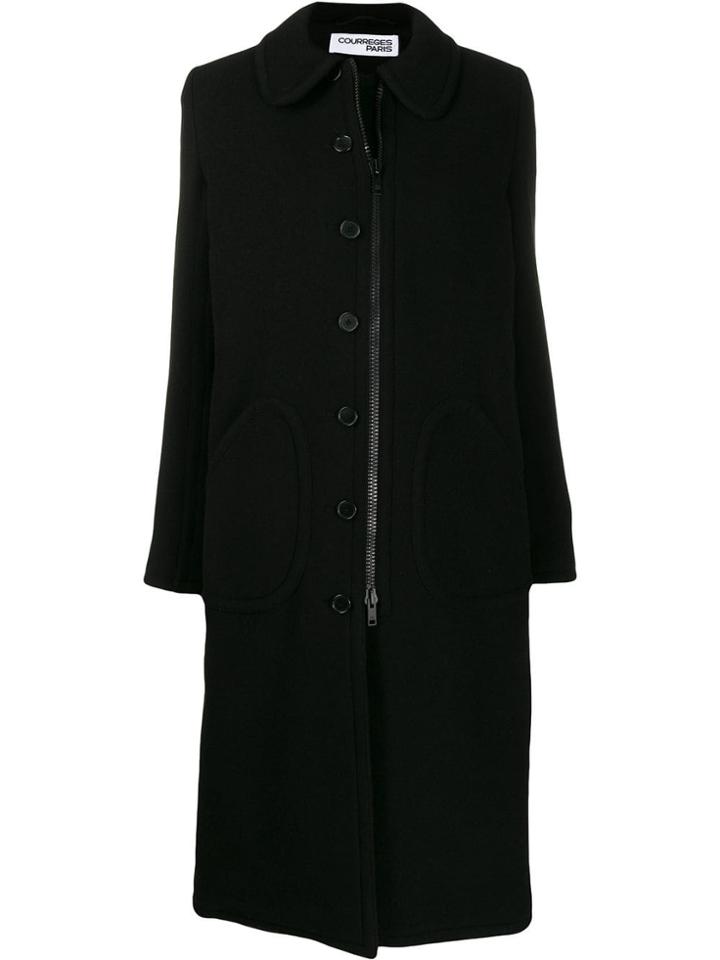 Courrèges Courrèges 319m05b1020 Black Wool Or Fine Animal Hair->wool