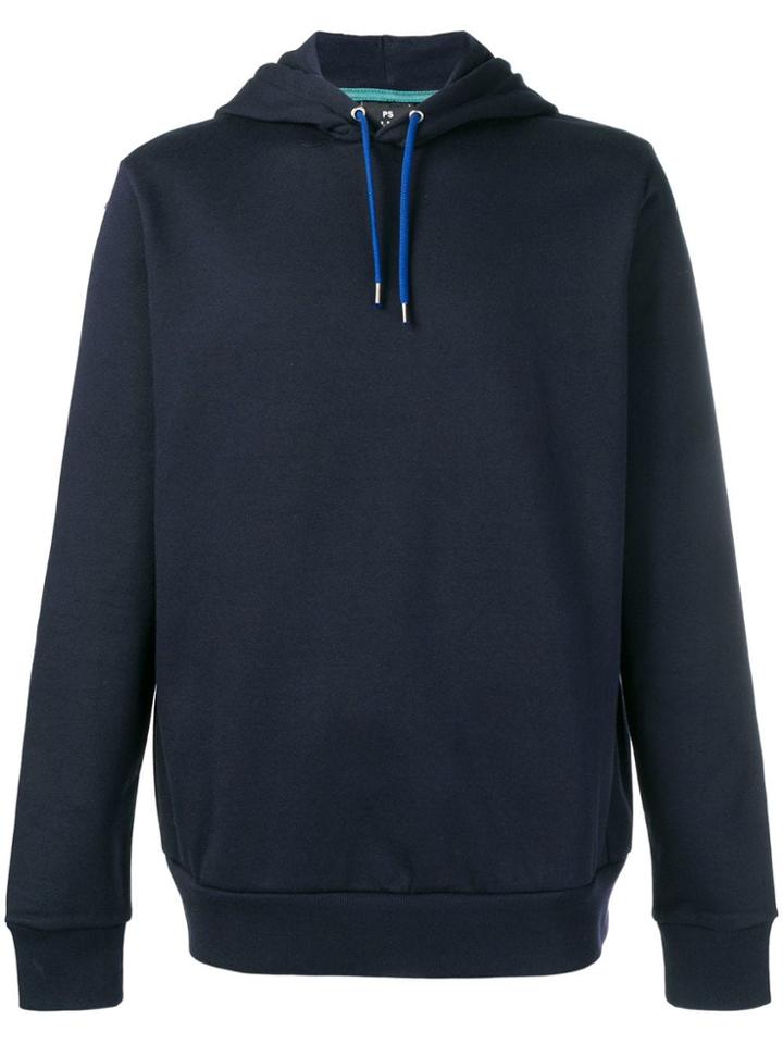 Ps By Paul Smith Hand Hoodie - Blue