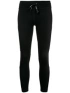 The Upside Drawstring Leggings - Black