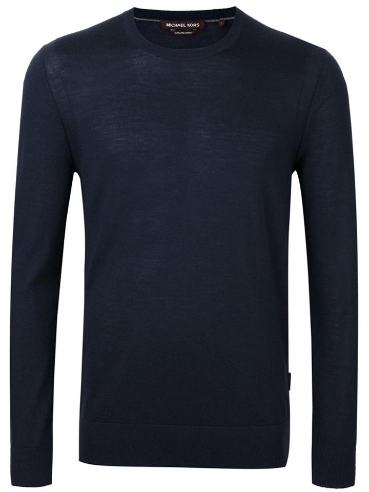 Michael Kors Crew Neck Jumper - Blue
