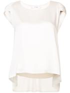 The Row Pleated Detail Blouse - White