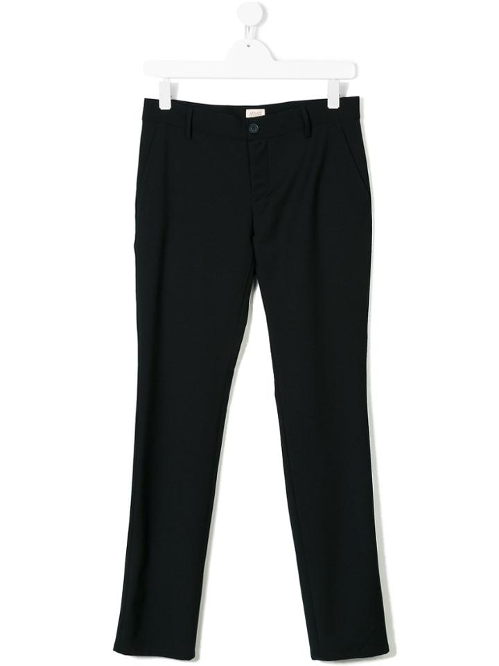 Armani Junior Classic Tailored Trousers - Blue
