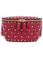 Valentino Rockstud Belt Bag - Red