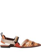 Fendi Colibrì Ballerinas - Orange