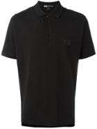 Y-3 Seasonal Polo Shirt, Men's, Size: Medium, Black, Cotton