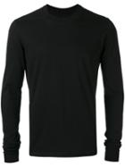 Rick Owens Drkshdw Plain Sweater, Men's, Size: Large, Black, Cotton