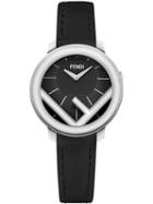 Fendi F Logo Watch - Black