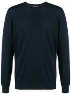 Loro Piana Round Neck Jumper - Blue