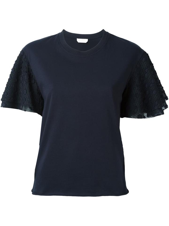 See By Chloé Fil Coupé Sleeve T-shirt