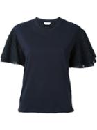 See By Chloé Fil Coupé Sleeve T-shirt