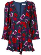 Alice Mccall - Floral Print Playsuit - Women - Polyester/viscose - 34, Polyester/viscose