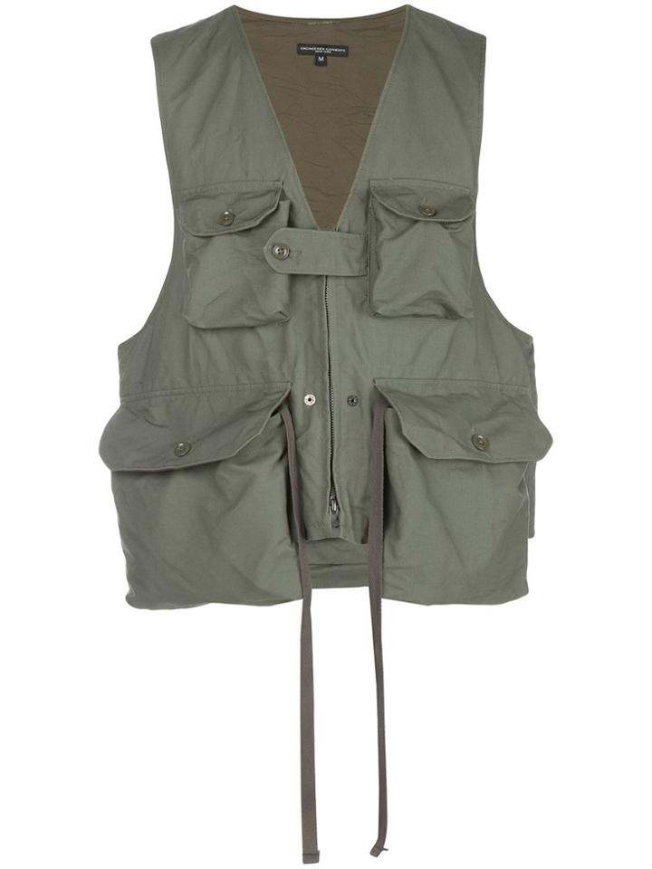 Engineered Garments Game Loose-fit Vest - Green